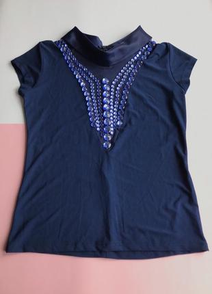 Майка футболка с камнями