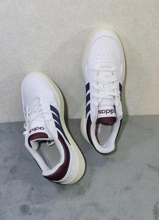 Кроссовки адидас мужские кроссы adidas hoops 3.0 low classic vintage casual, мужские повседневные кроссовки8 фото