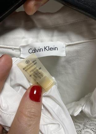 Белое платье calvin klein6 фото