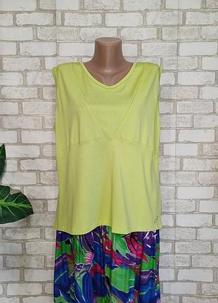 Фирменная оригинальная футболка/блуза для спорта сочного салатового цвета, размер 3хл