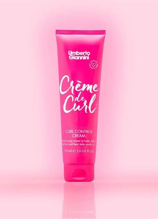 Незмивний крем для кучерів  - umberto giannini, crème de curl control cream, 150 мл4 фото