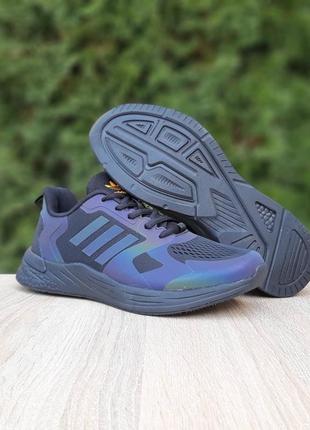 👟 кроссовки adidas xplr running shoes черные с неоном / наложка bs👟4 фото