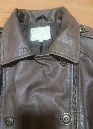 Куртка косуха stradivarius шкіра 46р.5 фото