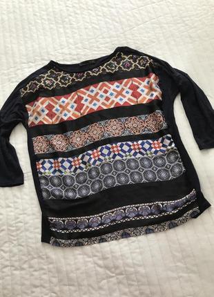 Комбінований лонгслив zara