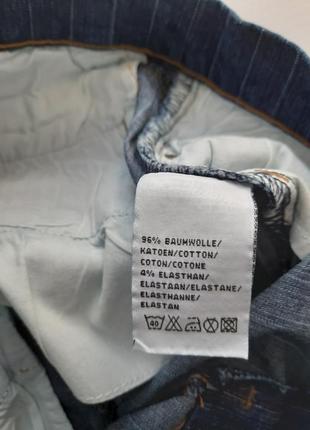Брюки классические джинсовые высокая посадка длинные  размер м8 фото