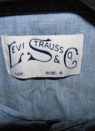 Нова чоловіча джинсовці джинсова сорочка levis levi's6 фото