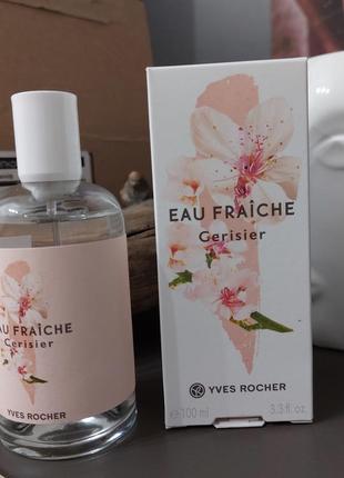 Yves rocher вишни цвета cerisier туалетная вода вишневый цвет
изысканный аромат цветущей вишни моно