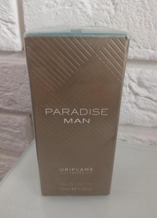 Paradise man oriflame 75 ml.