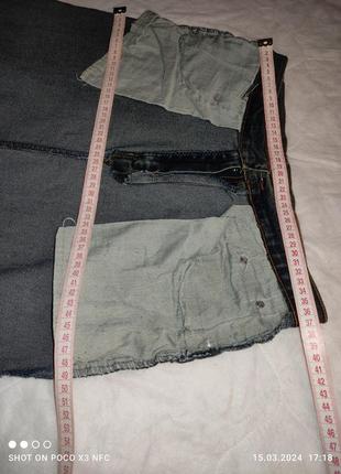 Винтаж юбка в пол джинс 48/467 фото