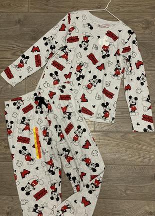 Піжама  (лонгслів та штани) disney/primark  р. l/14-16.