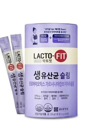 Chong kun dang lacto-fit probiotics slim диетический пробиотик для снижения веса 60шт