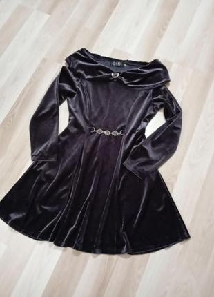 Платье нарядное велюровое длиный рукав мини меди,платье женское велюр вечерное нарядное2 фото