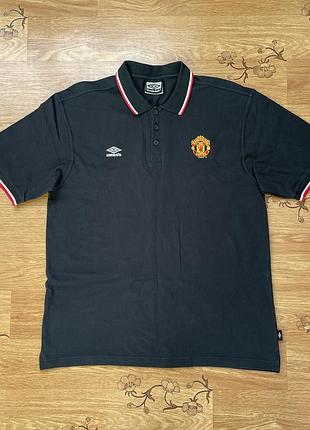 Вінтажне поло umbro manchester united