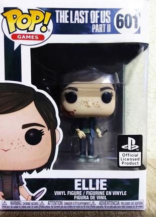 Фігурка funko pop еллі - ellie №601 одні з нас the last of us фанко поп