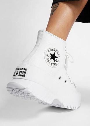 Кеди шкіряні converse chuck taylor all star lugged 2.0 leather