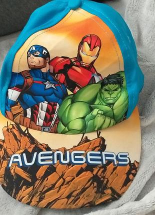 Картуз,кепка,бейсболка marvel 54-60см