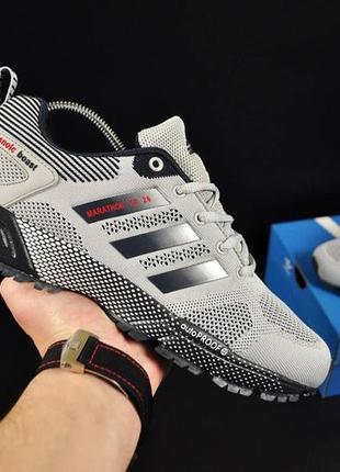 Кроссовки мужские adidas marathon tr 26 light gray7 фото