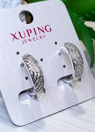 Серьги xuping2 фото