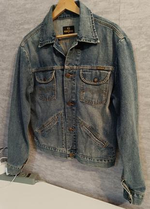 Джинсовая куртка пиджак винтаж джинсовка vintage maverick