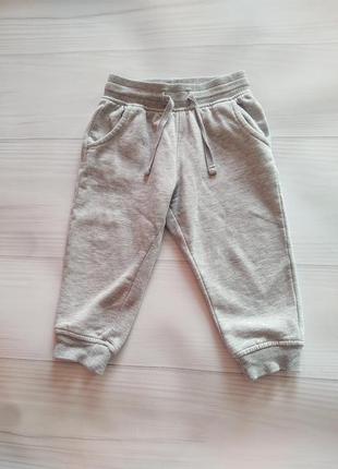 Штани спортивні джогери сірі 86