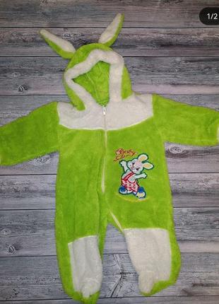 Флисовый человечек зайчик