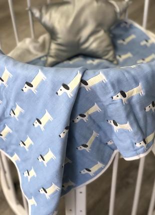 Дитяче ковдру муслиновое