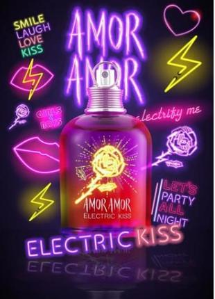 Cacharel amor amor electric kiss туалетна вода (тестер)1 фото