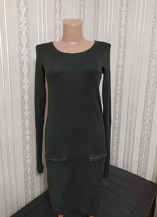 Облегающее платье из вискозы1 фото