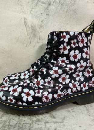 Черевики dr. martens 1460 pascal floral multi vintage smooth / jadon 1490 2976