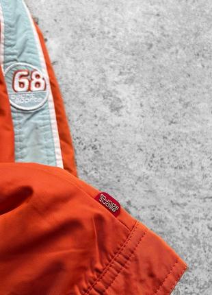 Esprit sports 90’s women’s vintage 68 orange full zip long sleeve jacket женская, винтажная куртка7 фото