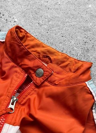 Esprit sports 90’s women’s vintage 68 orange full zip long sleeve jacket жіноча, вінтажна куртка6 фото