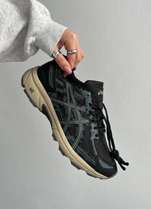 Asics  gel venture 6 'black tan'