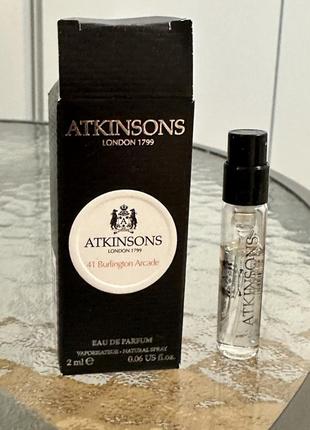 Atkinsons 41 burlington arcade пробник оригінал