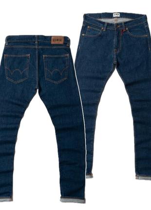 Edwin&nbsp;ed-85 slim tapered low crotch denim jeans мужские джинсы1 фото