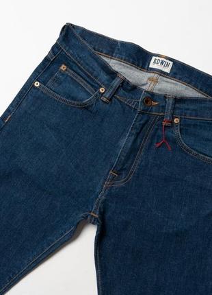 Edwin&nbsp;ed-85 slim tapered low crotch denim jeans мужские джинсы3 фото