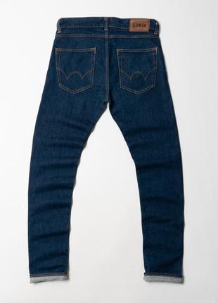 Edwin&nbsp;ed-85 slim tapered low crotch denim jeans мужские джинсы6 фото