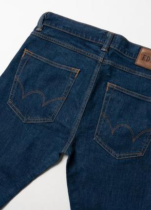 Edwin&nbsp;ed-85 slim tapered low crotch denim jeans мужские джинсы7 фото