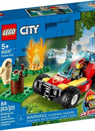 Лего lego city лісові пожежні 60247