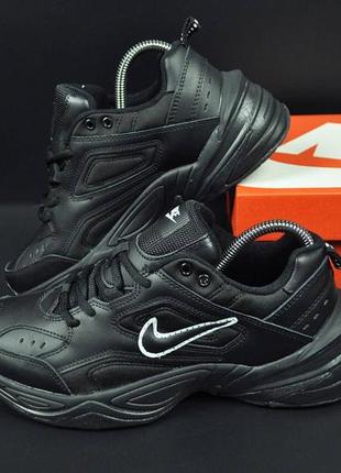 Кроссовки мужские nike m2k tekno all black👟