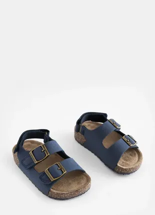 Синие детские босоножки сандалии next босоніжки сандалі2 фото