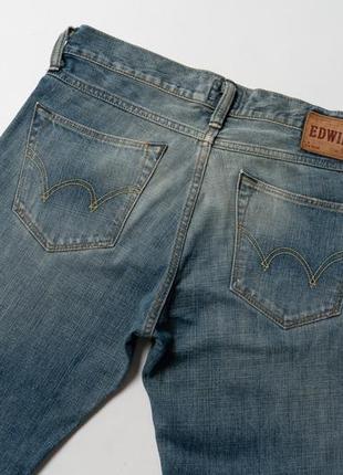 Edwin ed-77 japanese denim jeans чоловічі джинси6 фото