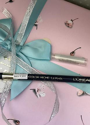 Олівець для очей l'oreal paris color riche 107 deep sea blue уцінка