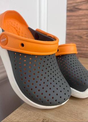 Дитячі крокси literide усі моделі у наявності crocs literide kids clog3 фото