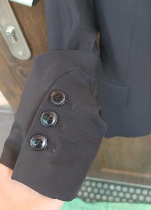 Пиджак черный классический2 фото