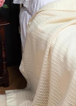 Плед, одеяло из чистой шерсти, Англия