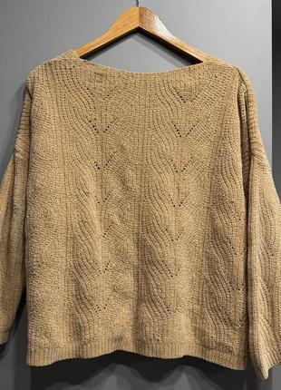 Вязаный свитер тонкой вязки stradivarius4 фото