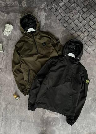 Анораки stone island