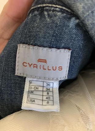 Джинсовое платье , халат франция 5