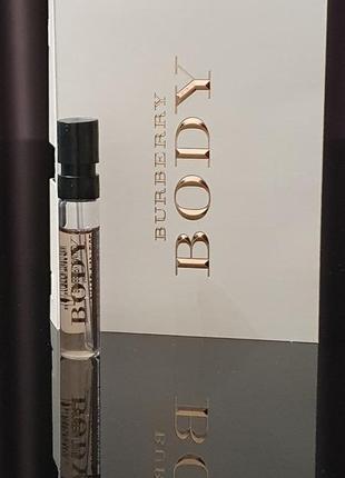 Оригинальный пробник burberry body eau de parfum_2ml4 фото