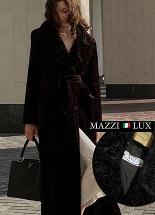 Пальто итальялия 🇮🇹 люкс mazzi с английским воротом макси длина 145 см р.хс-с-м